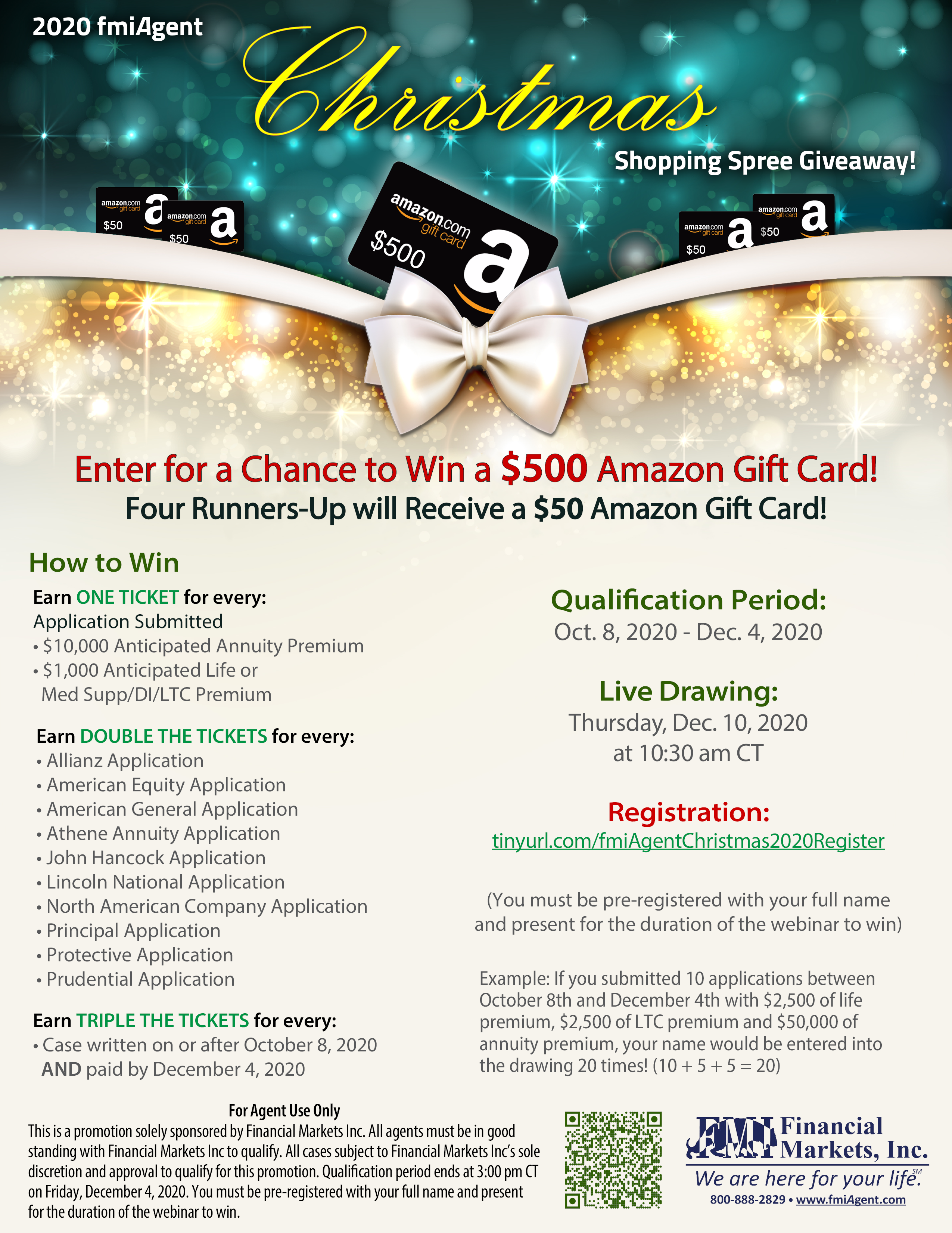 We’re Giving Away a $500 Christmas Shopping Spree!